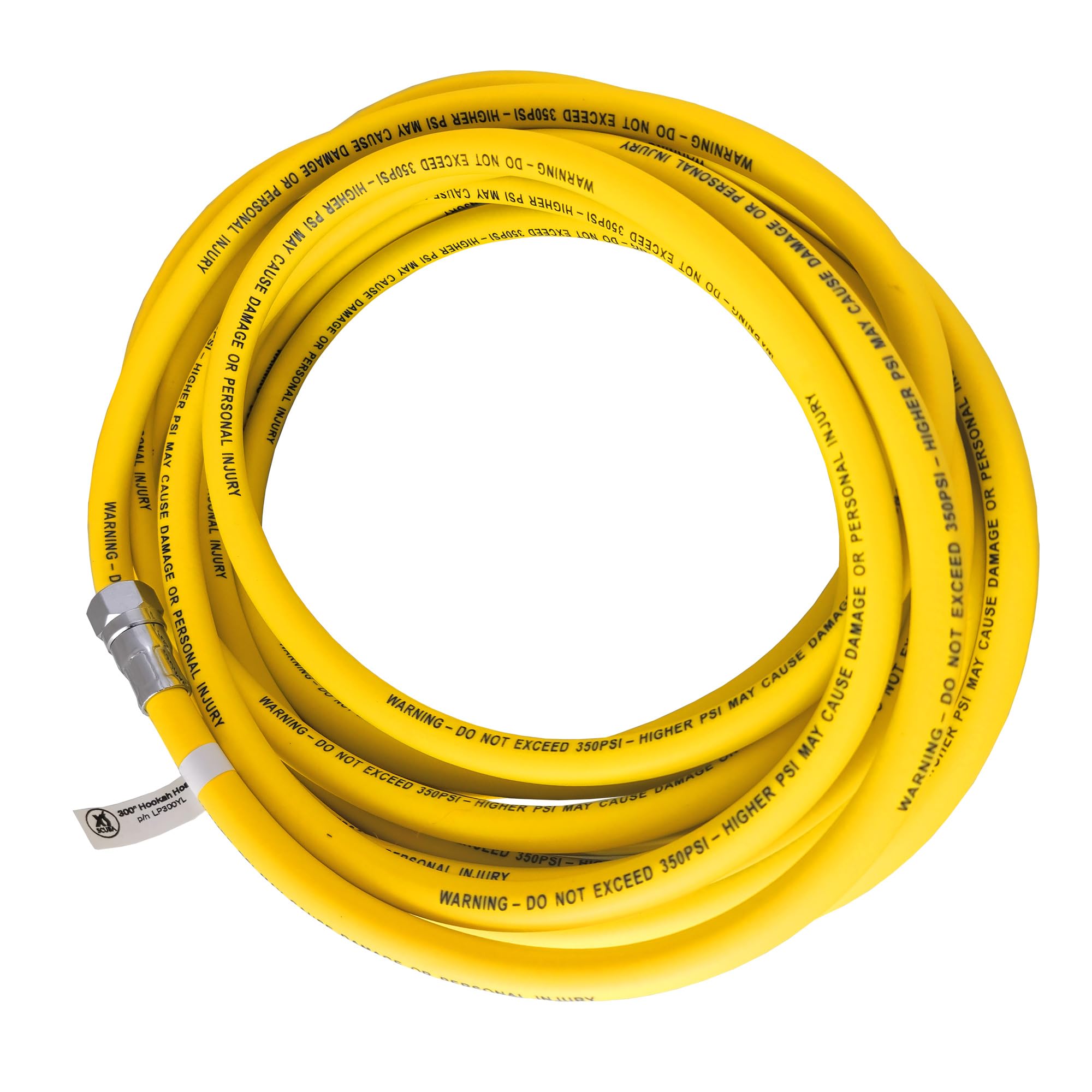 Amazon.com : XS Scuba Yellow Rubber Surface-Supplied LP Hose - 25